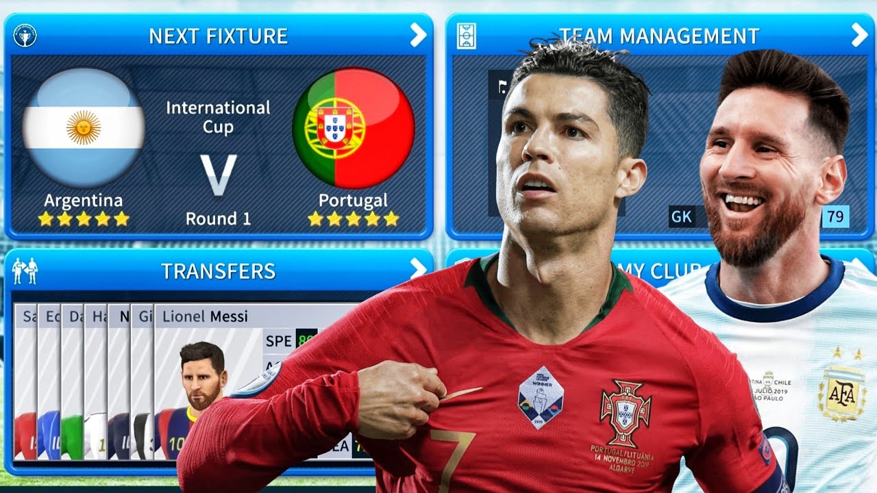 Portugal 🇵🇹 vs 🇦🇷 Argentina | Dream League Soccer 2019 Gameplay