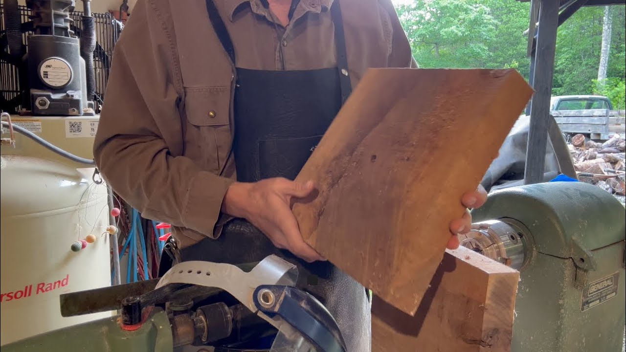 Wood turning 2 Black Walnut turnings 