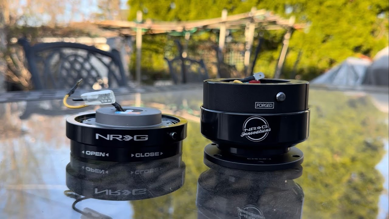 Review - NRG short quick release VS quick release 2.0 on Nissan 350z