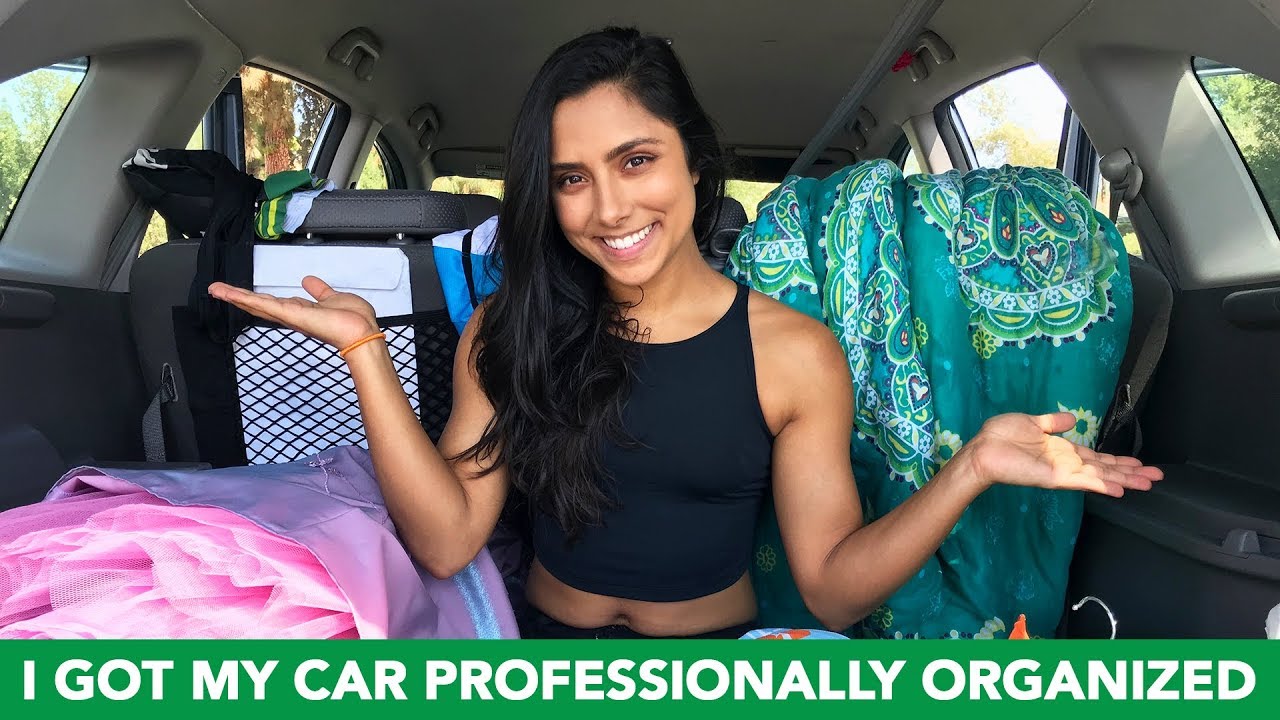 I Got My Car Professionally Organized