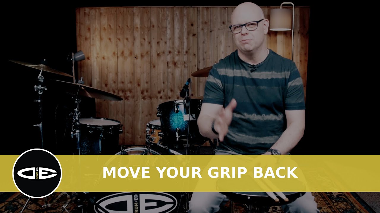 Move your grip back.
