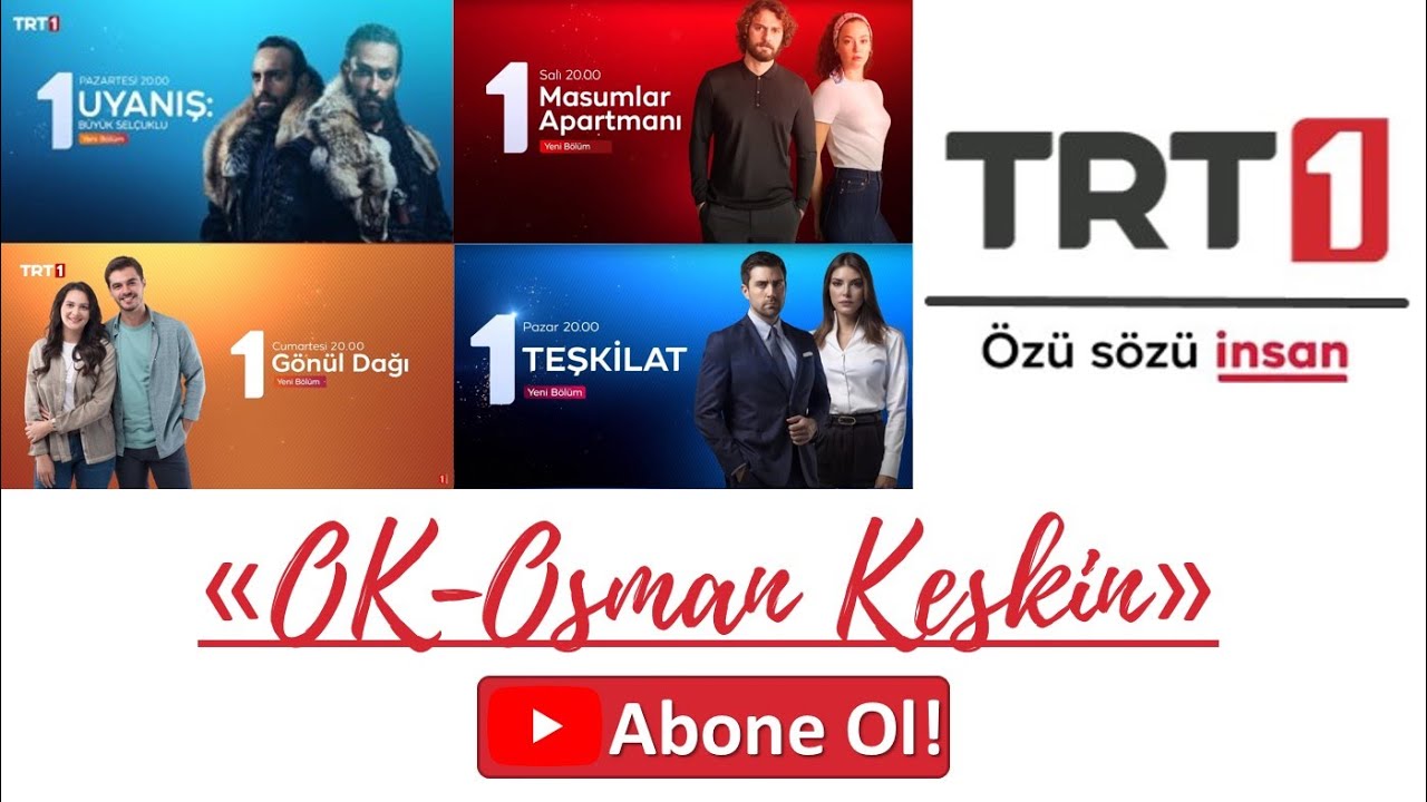 TRT 1 - Fragman Jenerikleri (2021- ) Altyazılı