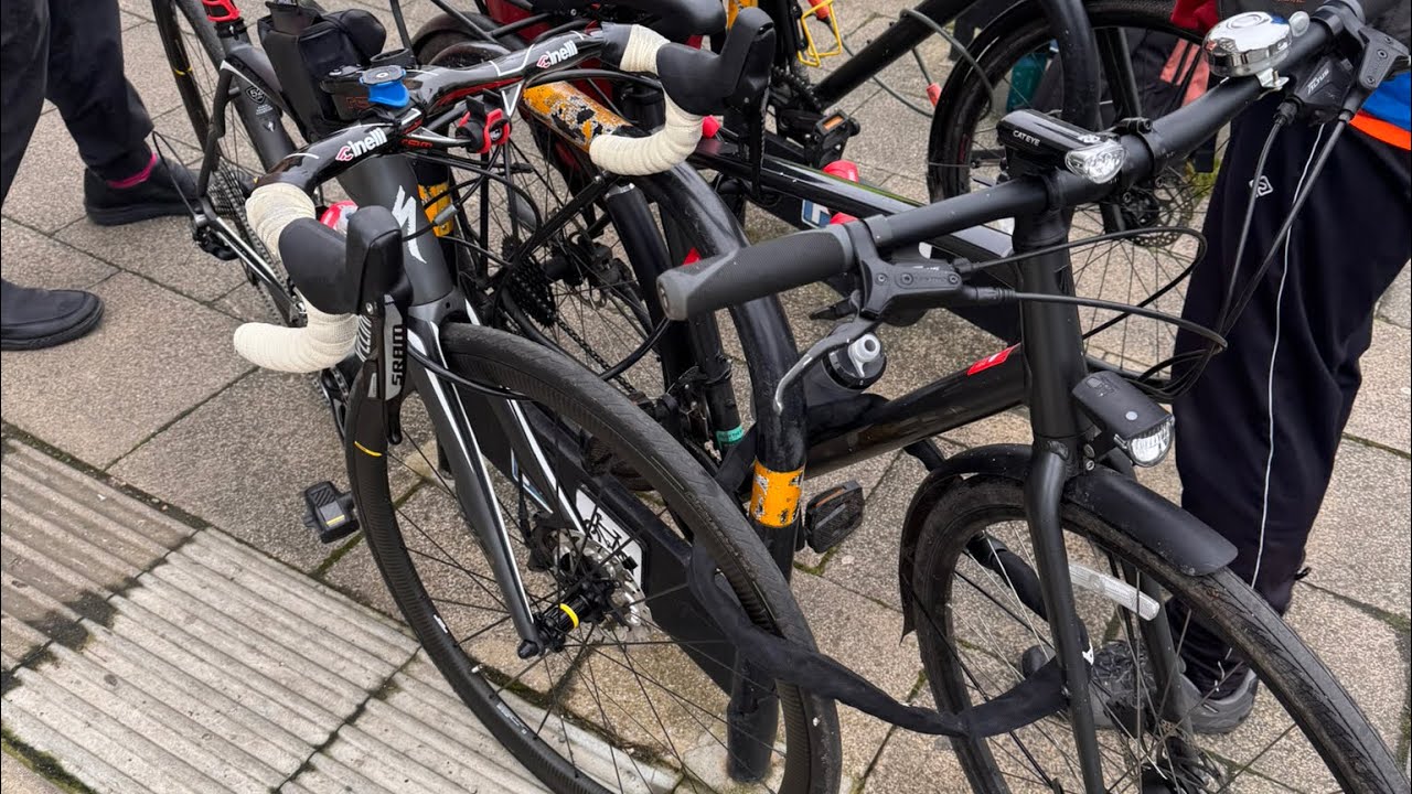 Signing up for a group ride.