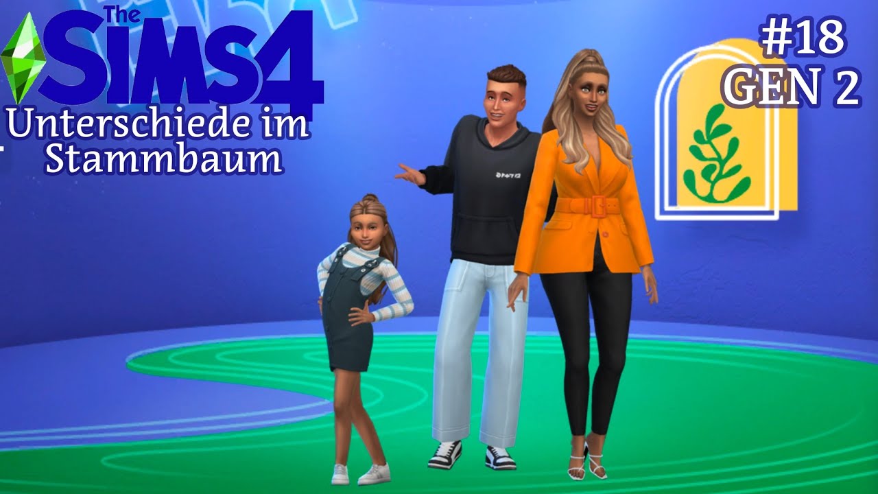 Neuer Style, Job und Freunde 🍀 - Sims 4 💚 / Unterschiede im Stammbaum 🌳 - Part 18 (GEN 2)