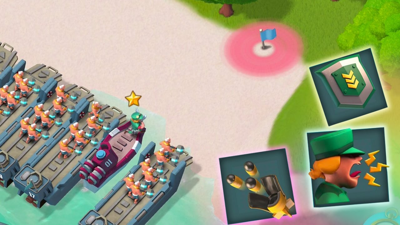 Boom Beach Low to Mid Level Hero Tips! (NEW Hero Update Tutorial!)