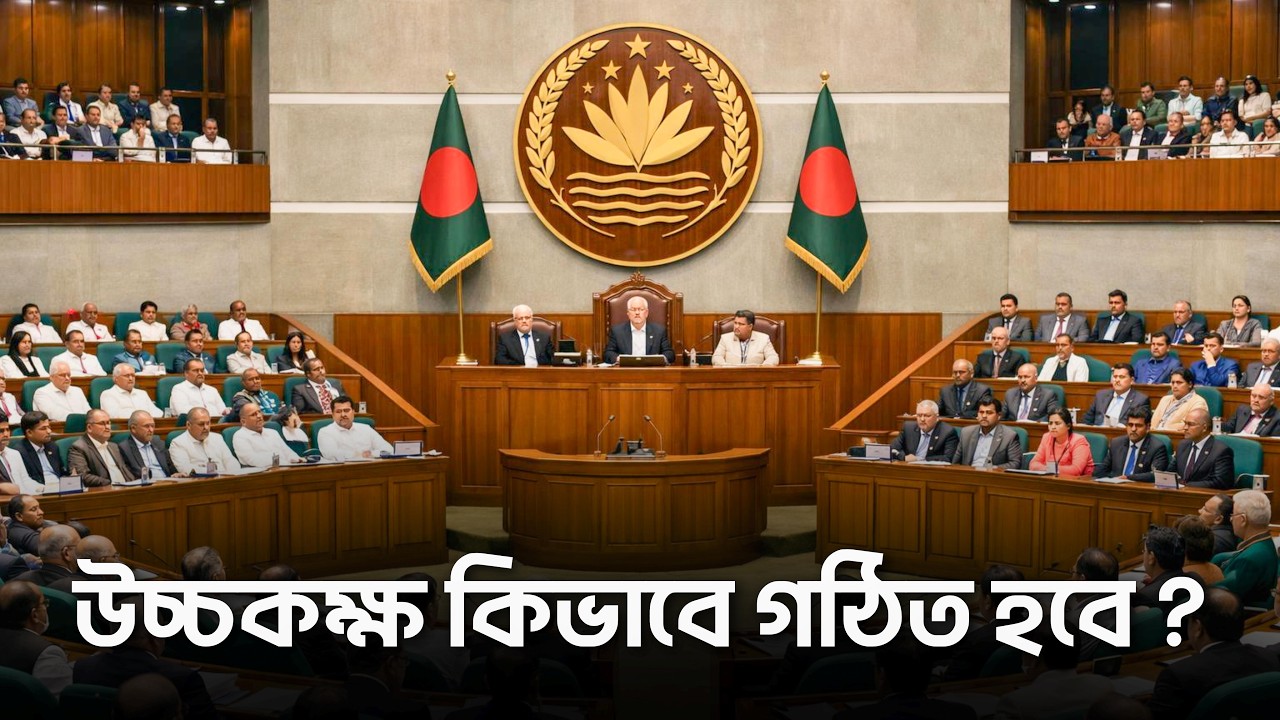 সংসদের উচ্চকক্ষ কিভাবে গঠিত হবে?