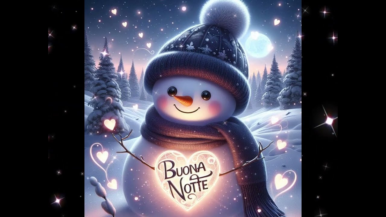 Buonanotte e sogni d'oro a domani 