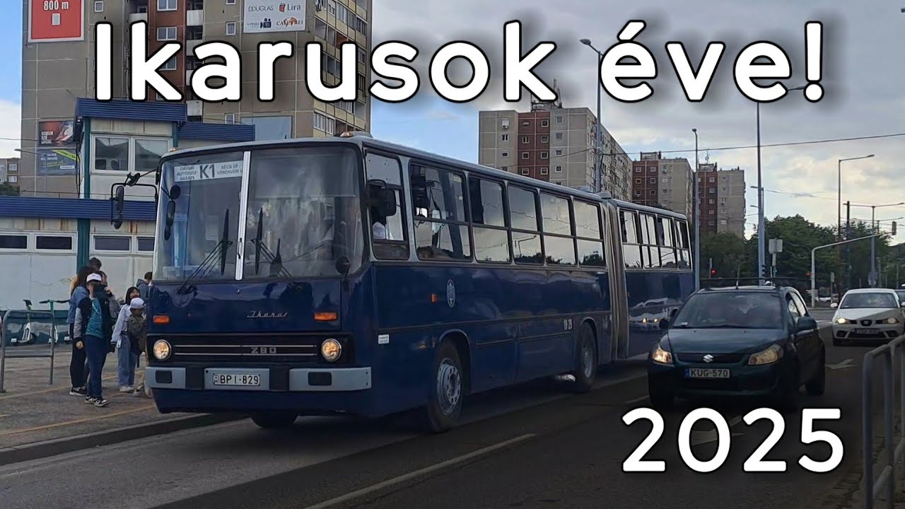 2025 az Ikarusok éve volt? Összeállítás a 2025-ös Ikarusos felvételeimből