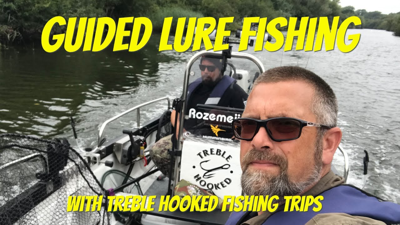 Guided Lure fishing on the River Waveney with Treble Hooked Fishing