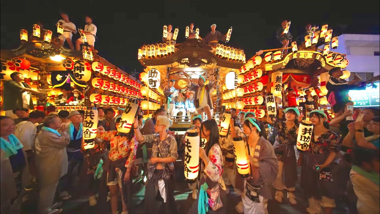 🏮幸手夏まつり山車・屋台の夜の魅力をたっぷりと！【4K撮影】2025.07.20