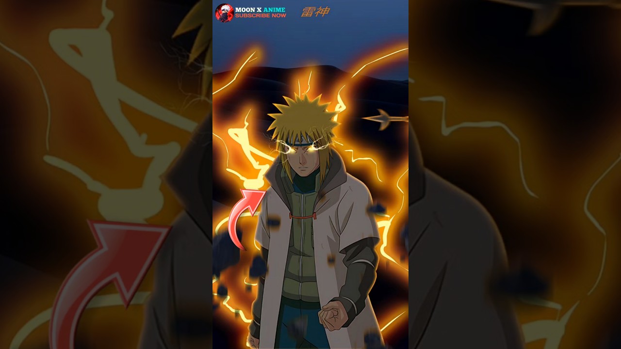 The True Power of The Fourth Hokage 🔥 | Minato Namikaze Full Speed ⚡ || #minato #anime #naruto