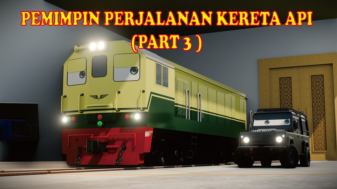 KERETA API BERCERITA | EPS 8 | PART 3 | PEMIMPIN PERJALANAN KERETA API |