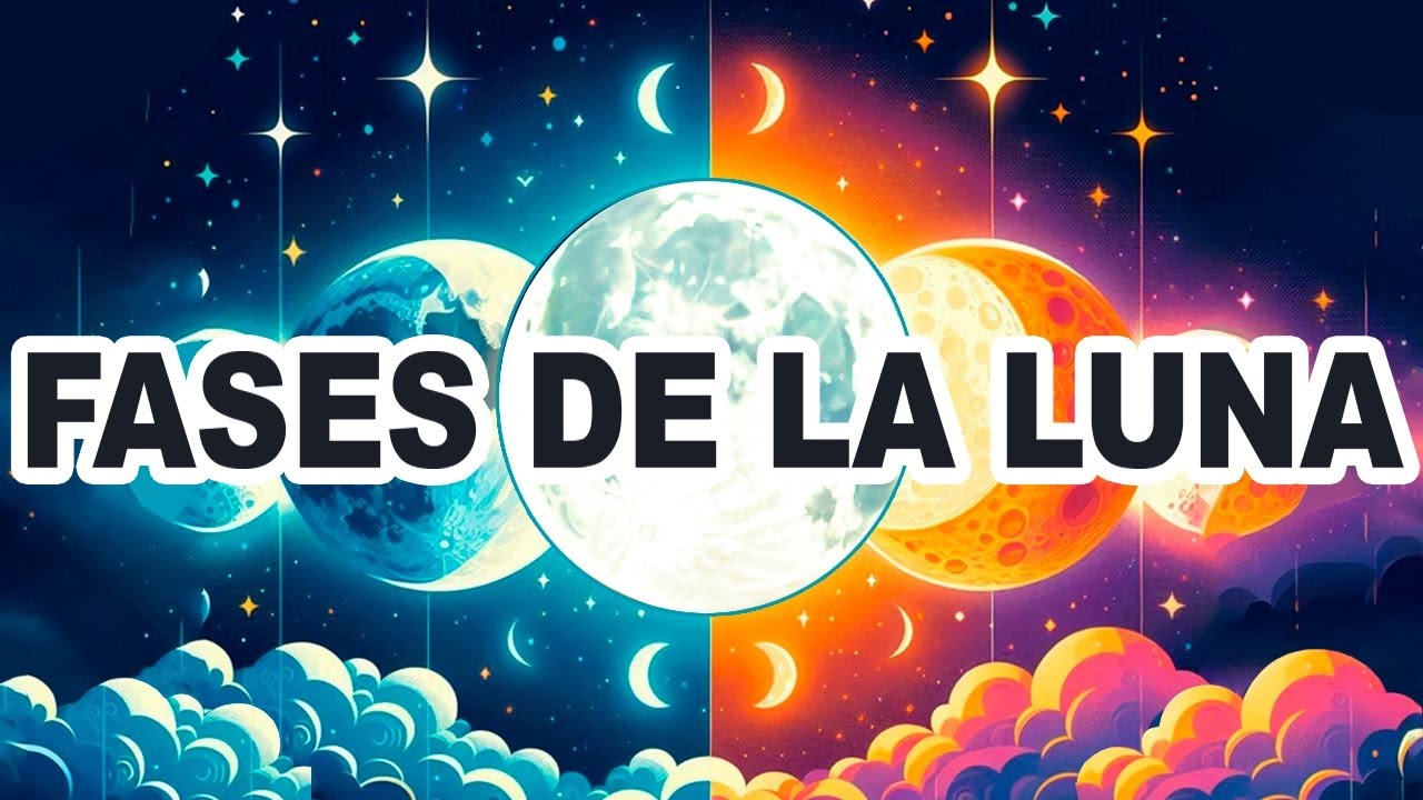 LAS FASES DE LA LUNA 🌖 🌗 🌑 🌓 🌔
