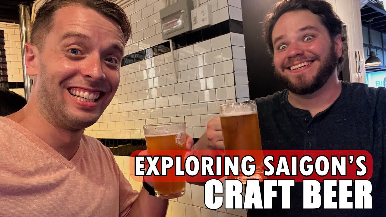 We explored the CRAFT BEER scene in Saigon!🇻🇳 🍺