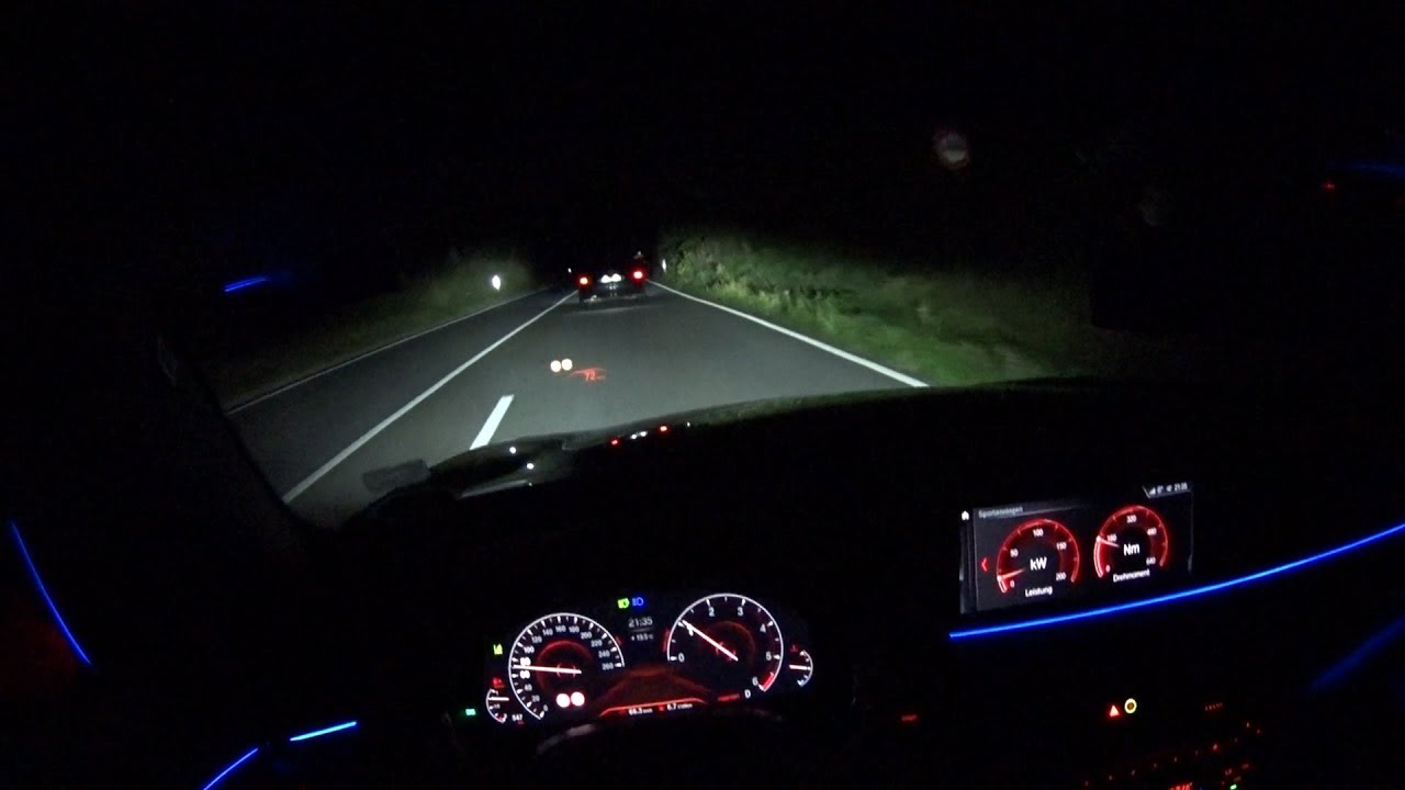 2019 BMW 5er - Adaptive LED-Scheinwerfer| POV