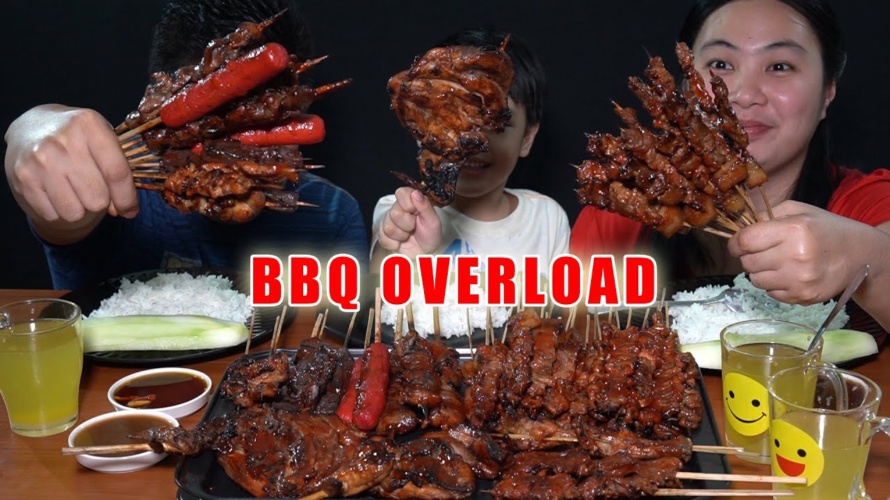 STREET FOOD IHAW IHAW OVERLOAD MUKBANG | Bisaya Studio