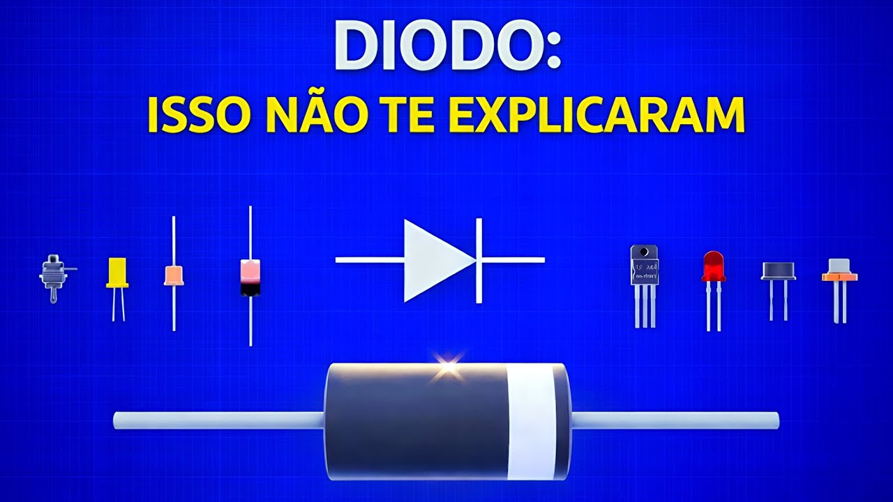 O SEGREDO do Funcionamento dos DIODOS