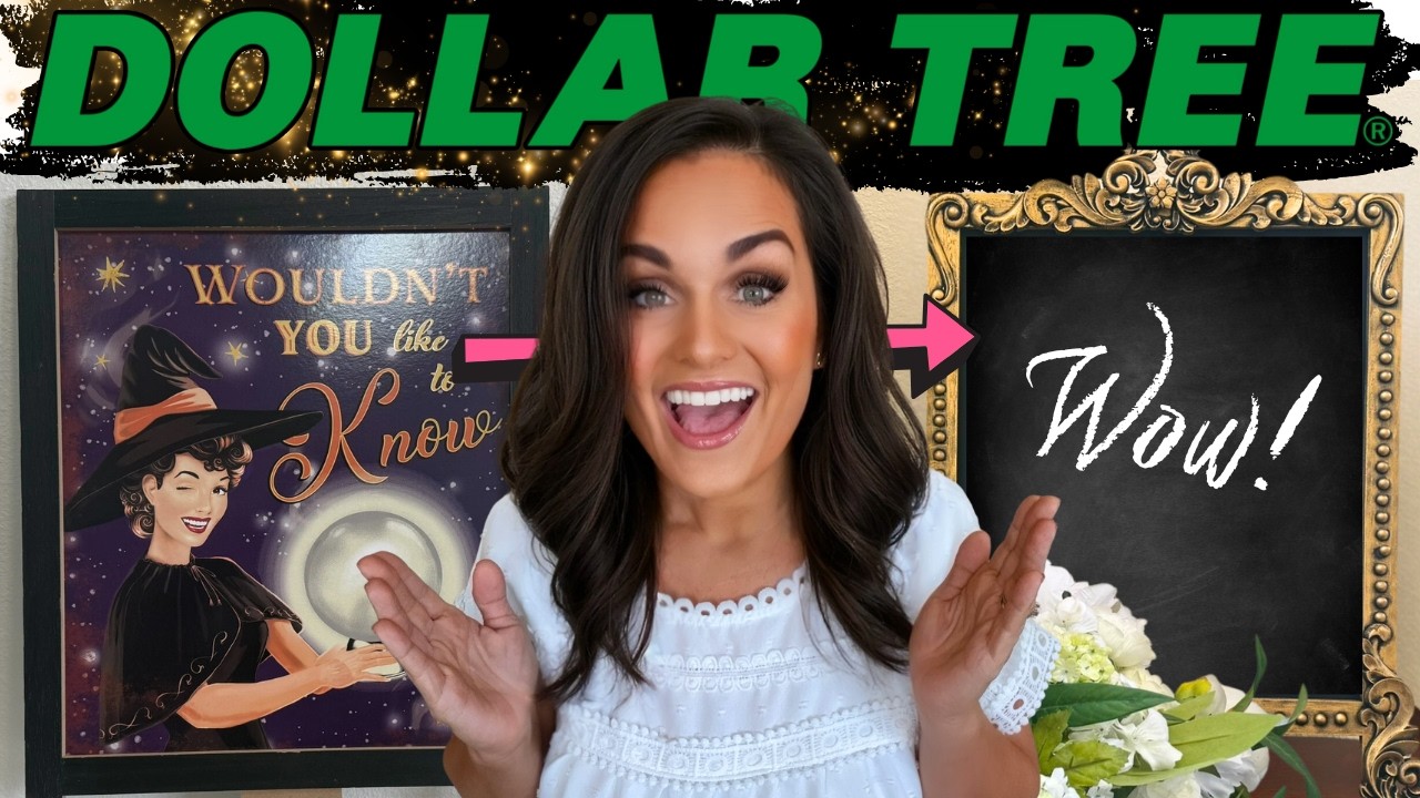 Вы не поверите, что этот декор из Dollar Tree!