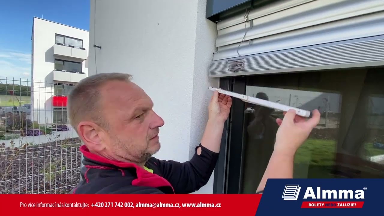 Montáž venkovních žaluzií