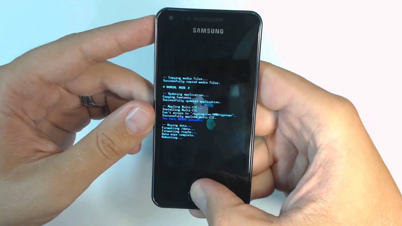 Samsung Galaxy S Advance I9070P hard reset