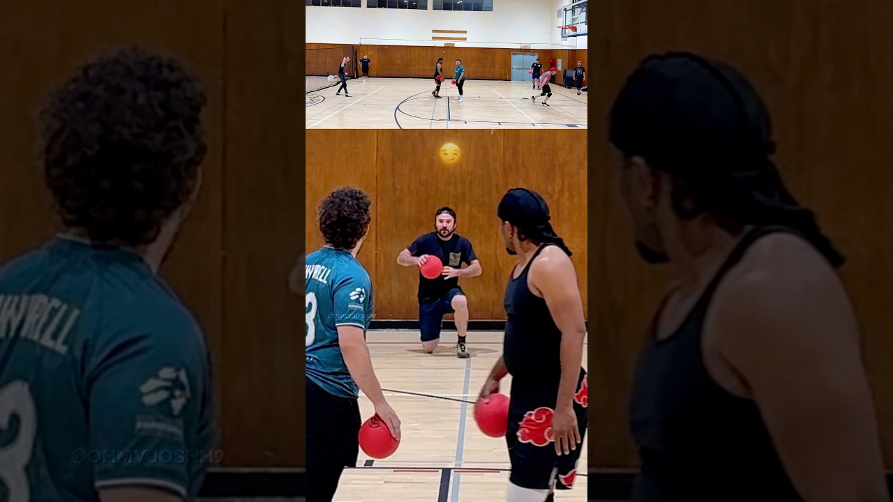They Thought the Game Was Over&hellip; 😳 #dodgeball #highlights #sports #ohmyjoshh9 - 914
