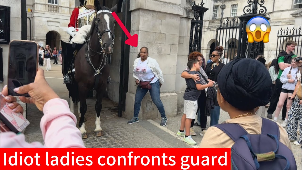 Shocking: Tourist Argues Back After Guard’s Fierce Shout