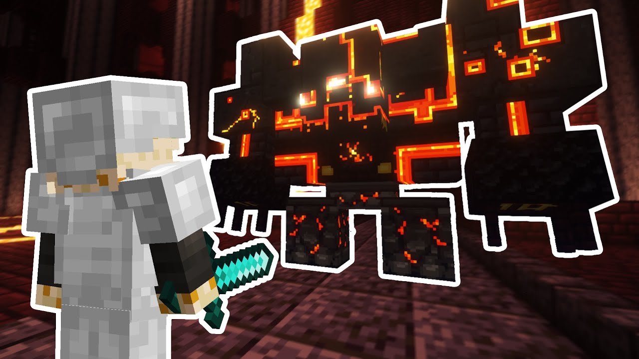 Fighting The Netherite Monstrosity | Cataclysm mod