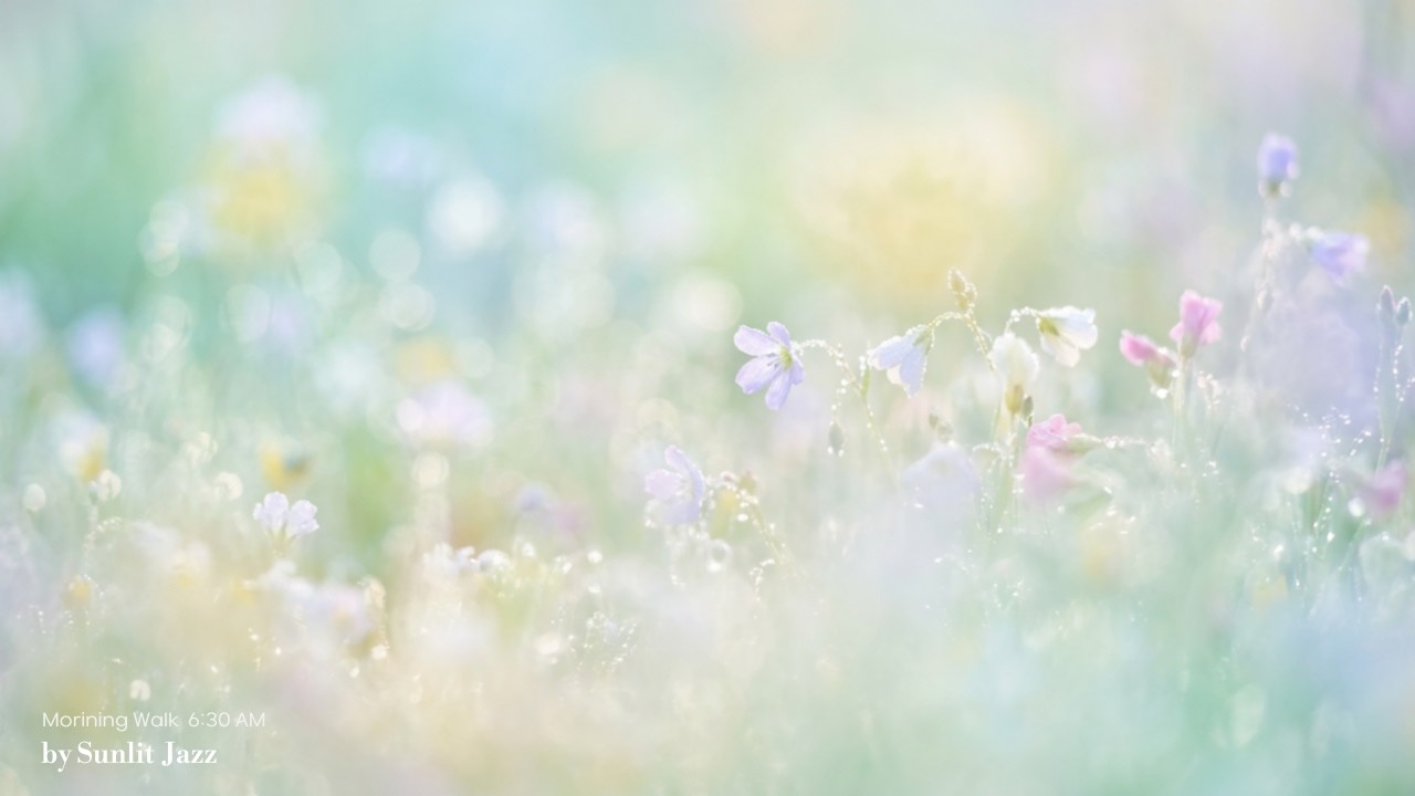 [Playlist] 숲속 정원의 숨결이 느껴지는, 차분하게 깨어나는 아침 재즈 🕊️