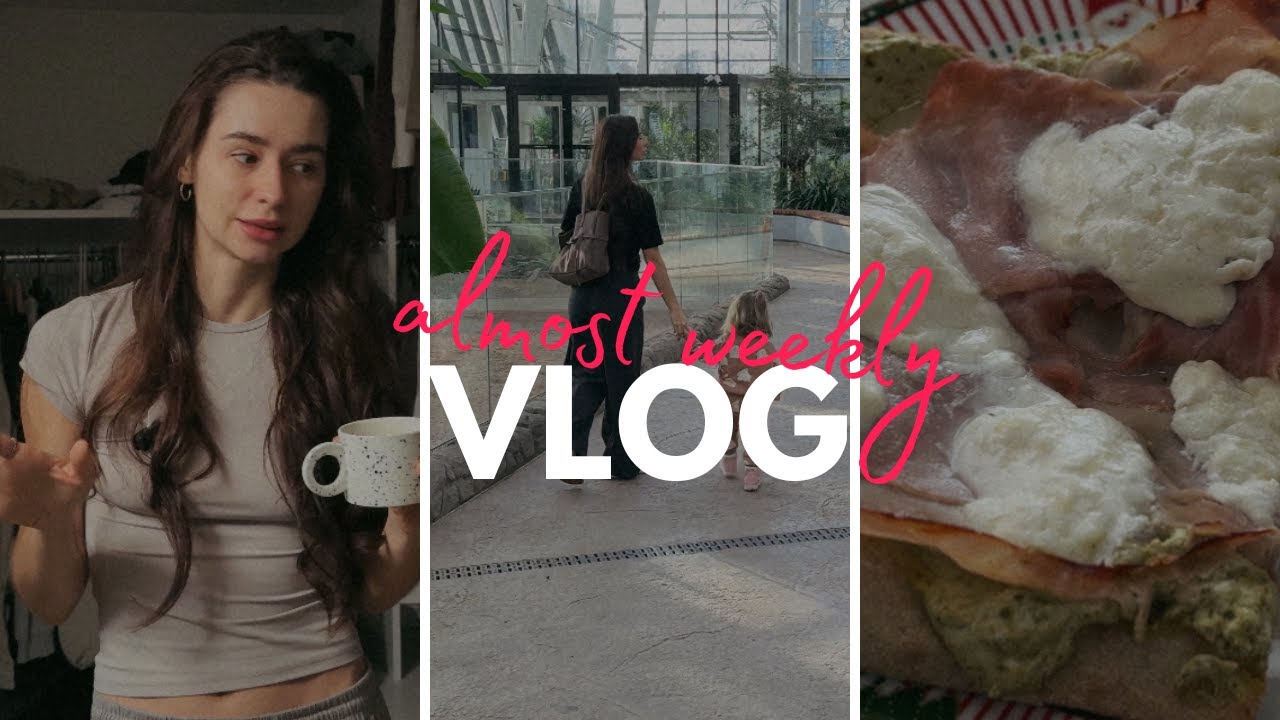 *almost weekly* VLOG | najlepsza pinsa, przyjeżdża Mamunia, a macierzyństwo dojeżdża na pełnej