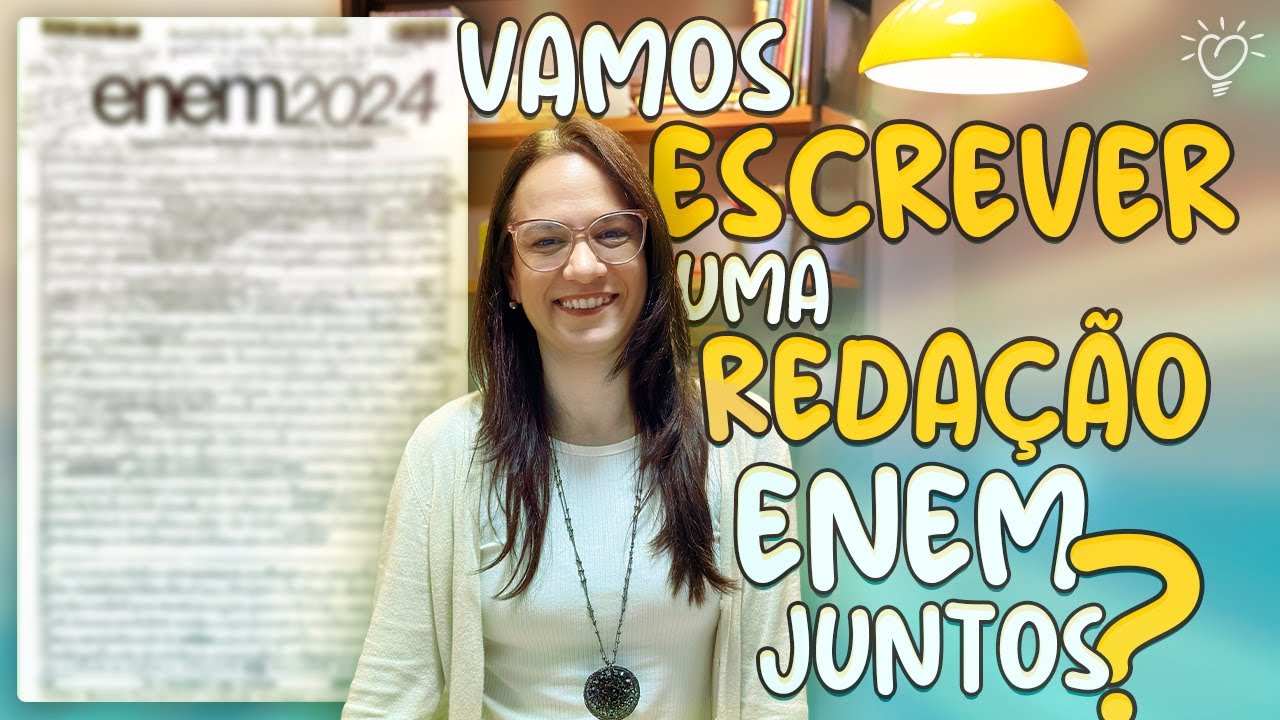 REDAÇÃO ENEM - ESTRUTURANDO AO VIVO - AULA COM PROF. CRISTIANE ROVEDA - TODO SABER EDUCACIONAL