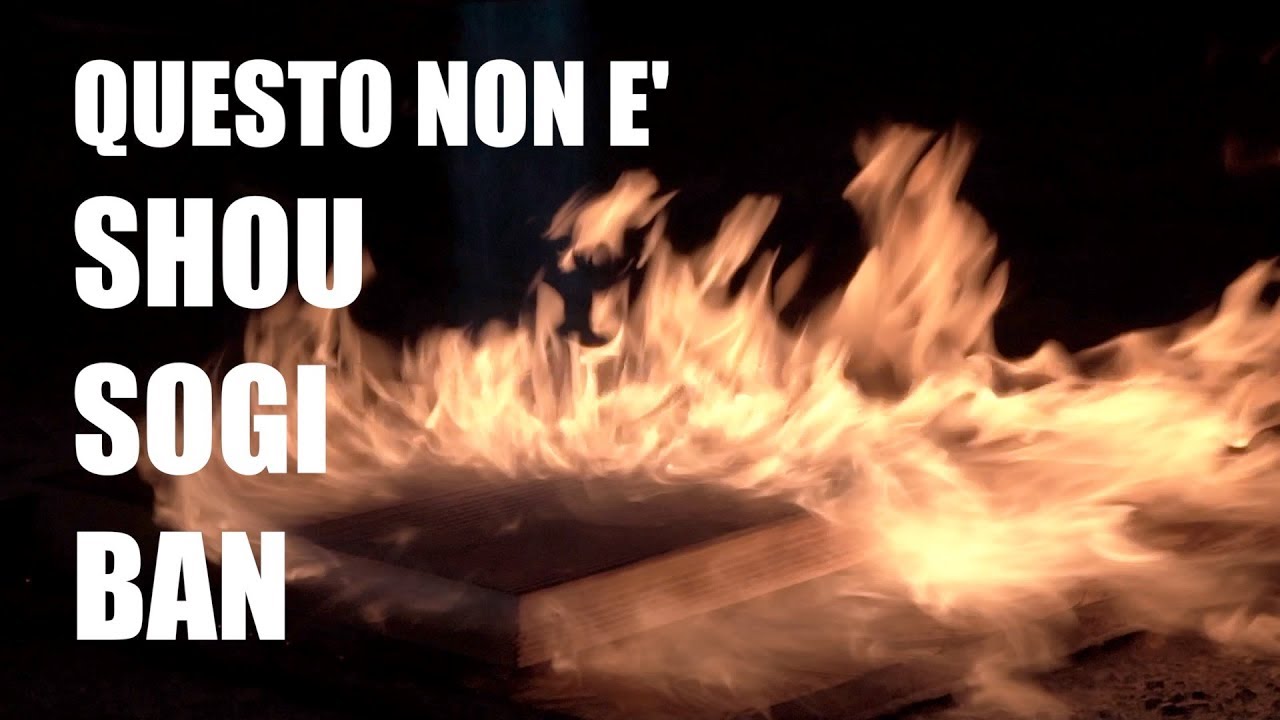 BRUCIATURA CONTROLLATA DEL LEGNO - Decorare con il fuoco. Falegnameria.