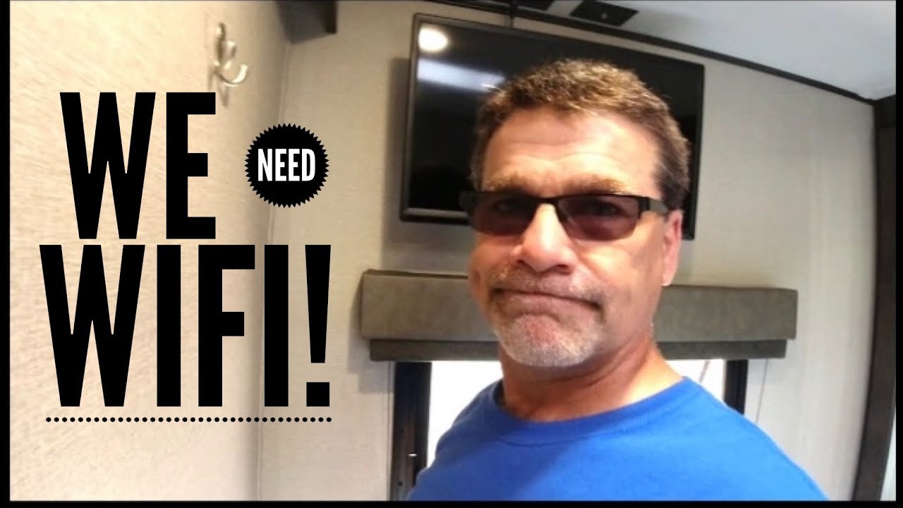 RV Camper Wifi Booster Installation