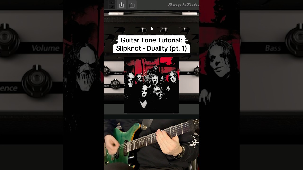 Guitar Tone Tutorial: Slipknot - Duality &bull; #guitar #slipknot #guitartone