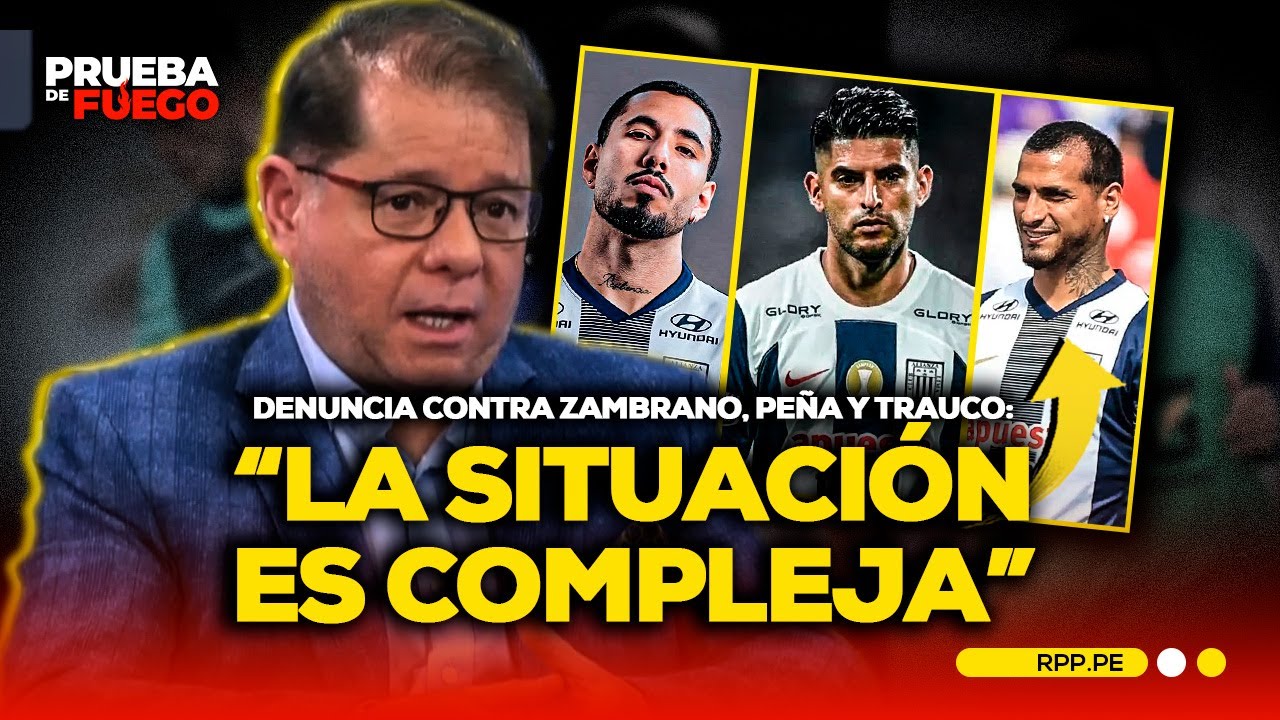 Denuncia contra Zambrano, Peña y Trauco: Abogado alerta posible conflicto de jurisdicción #PDFRPP