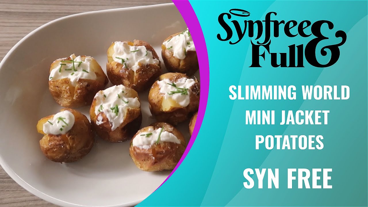 EASY Slimming World Mini Jacket Potatoes SYN FREE