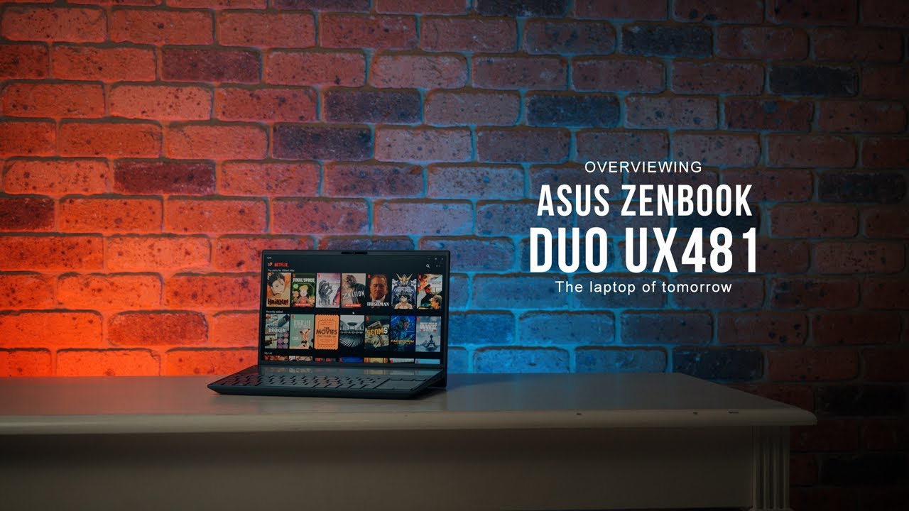 ASUS ZenBook Duo UX481 Dual Screen Laptop - Overview