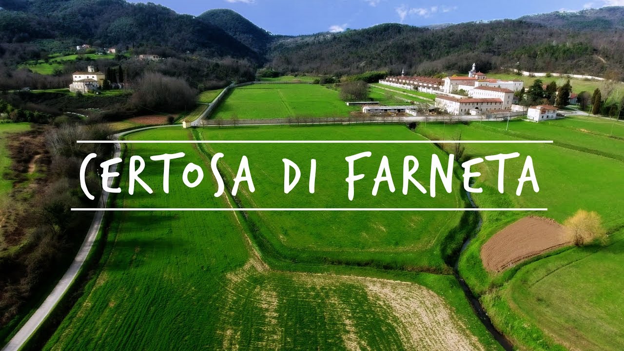 Certosa di Farneta (Lucca) [Toscana drone video]
