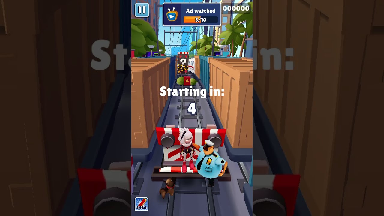 Mystery Hurdles High Score Run | Subway Surfers