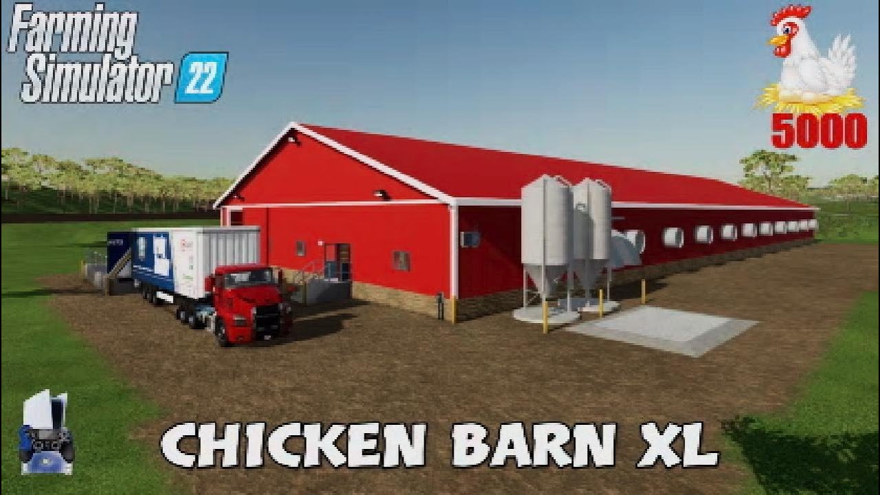 FS22  New Mod (console): Chicken Barn XL | Mods in the spots # 337