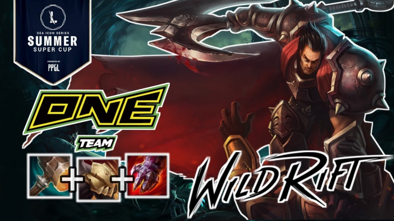New Pro Build DARIUS ONE KID In SEA ICON SERIES | FAST ROAM BACKDOOR GAMEPLAY - WILDRIFT 2.3B