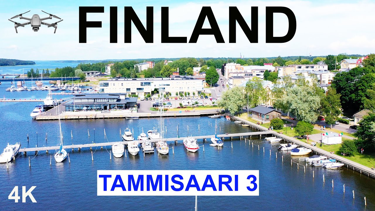 TAMMISAARI - FINLAND - 4K AERIAL DRONE VIDEOGRAPHY - DREAMLAND