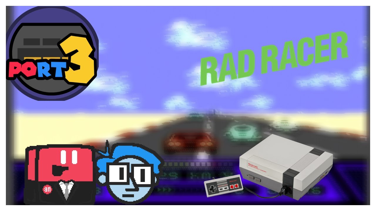 Rad Racer on the NES is interesting