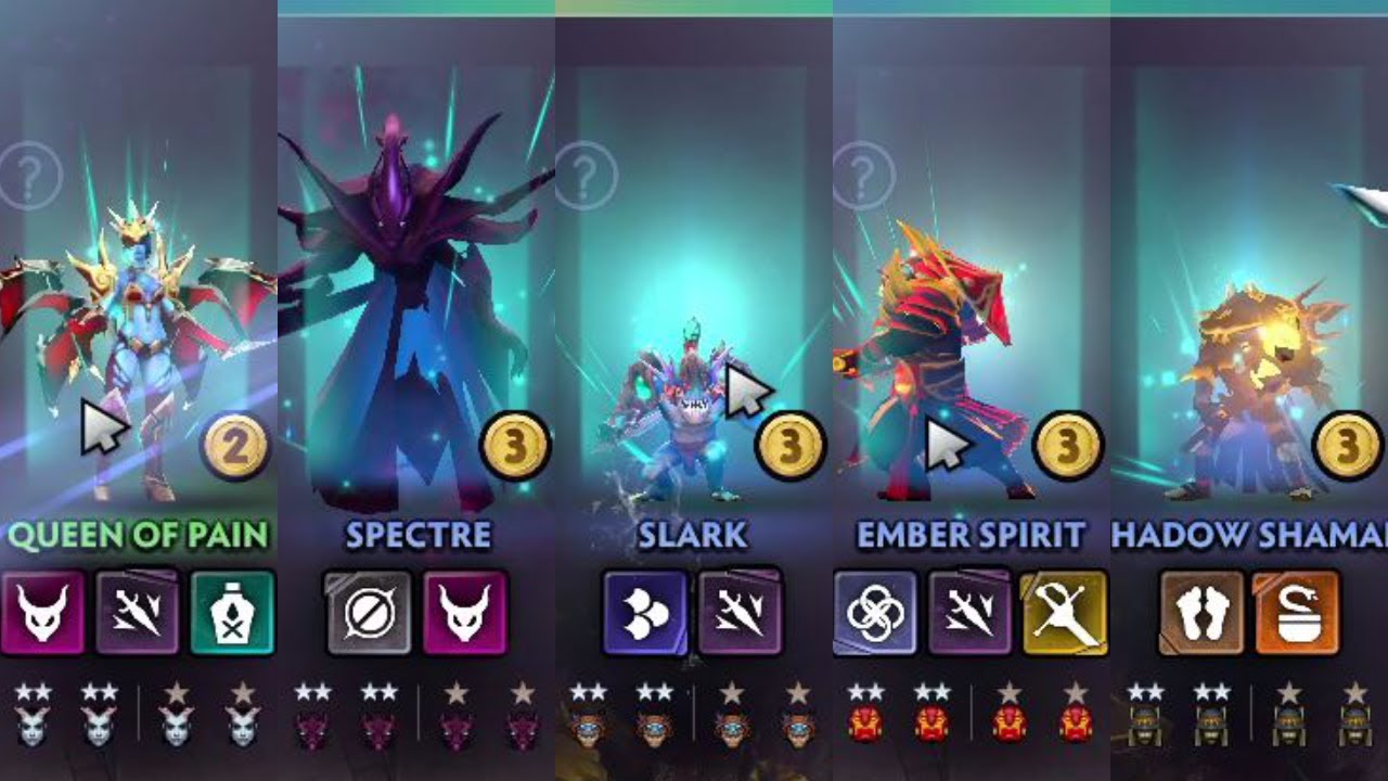MY QUEEN! Assassin Racun, sangat manjur buat push rank | Dota Underlords Standard Match | Ranked