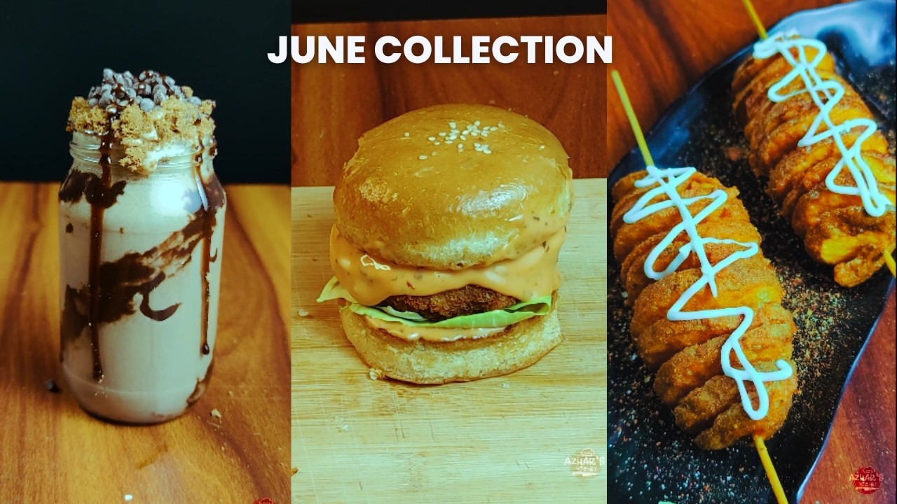 June Collection of Azhar's Kitchen Asmr