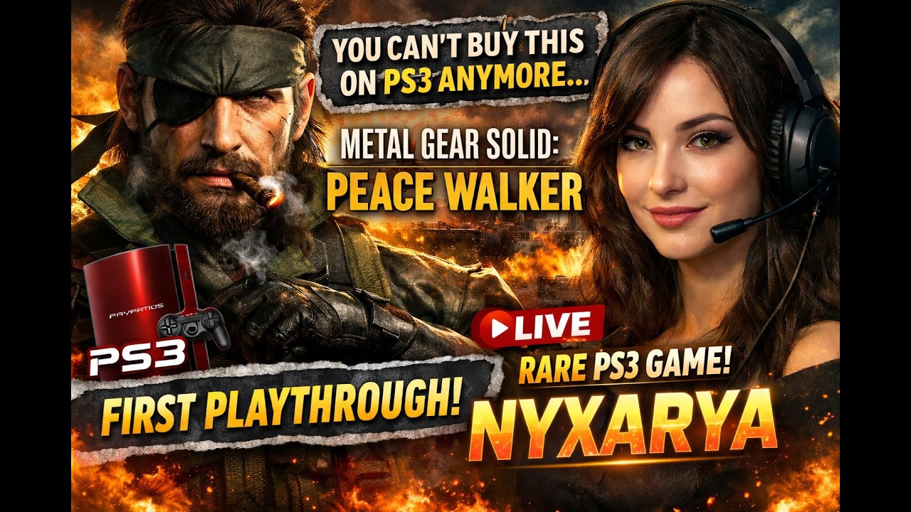 Metal Gear Solid Peace Walker PS3 Gameplay — Delisted PS3 Game | NYXARYA