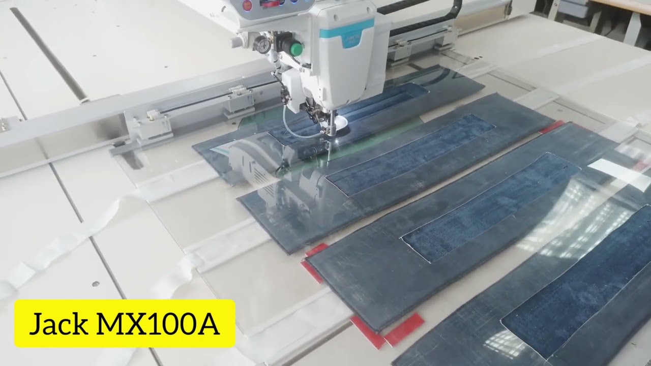 Jack MX-100A sewing pattern machine , 360° needle bar rotation