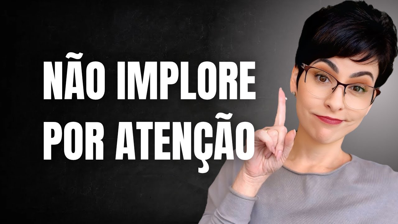 Implorar aten&ccedil;&atilde;o &eacute; se perder