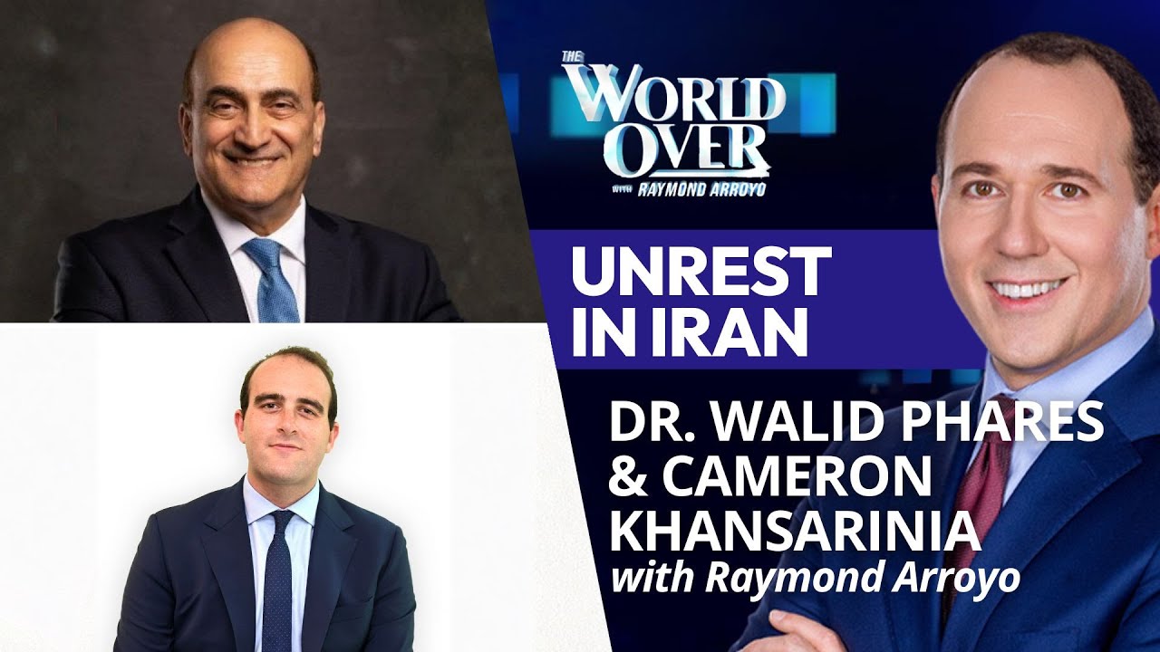 The World Over January 8, 2026 | Unrest in Iran: Dr. Walid Phares & Cameron Khansarinia