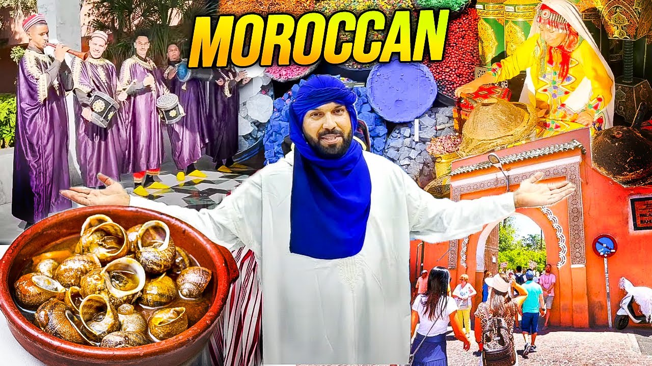 Marrakech Red City of Morocco 🇲🇦 Royal Reception & Street Food Ep 03