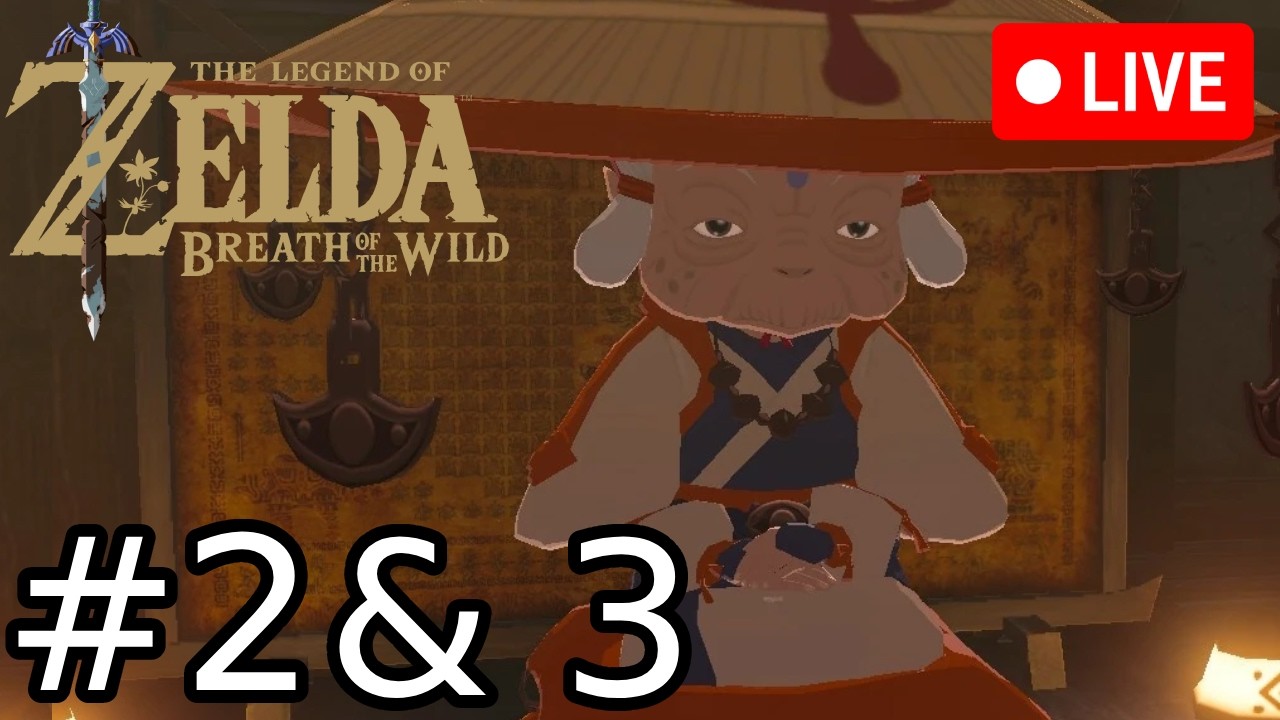 Playing Legend of Zelda Breath of the Wild (Episode 2&3) #zeldabreathofthewild #funny #nintendogame